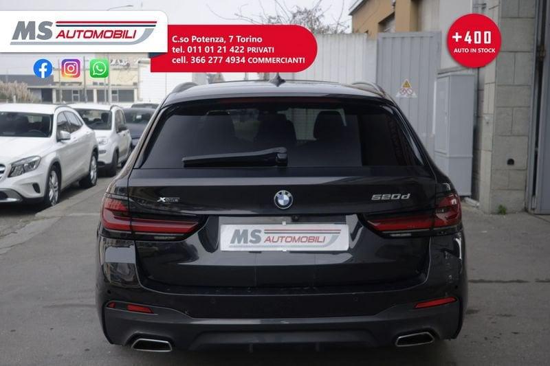 BMW Serie 5 BMW Serie 5 520d 48V xDrive Touring Luxury Tetto Panoramico Unicoproprietario