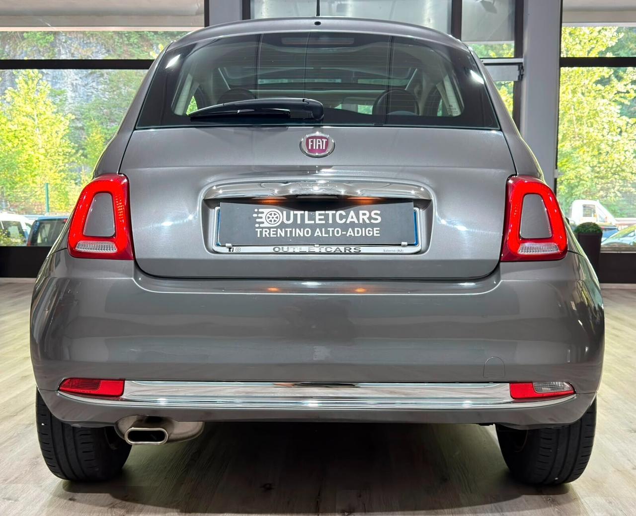 FIAT 500 1.2 69cv 89.000km 2018 TETTO PANORAMICO
