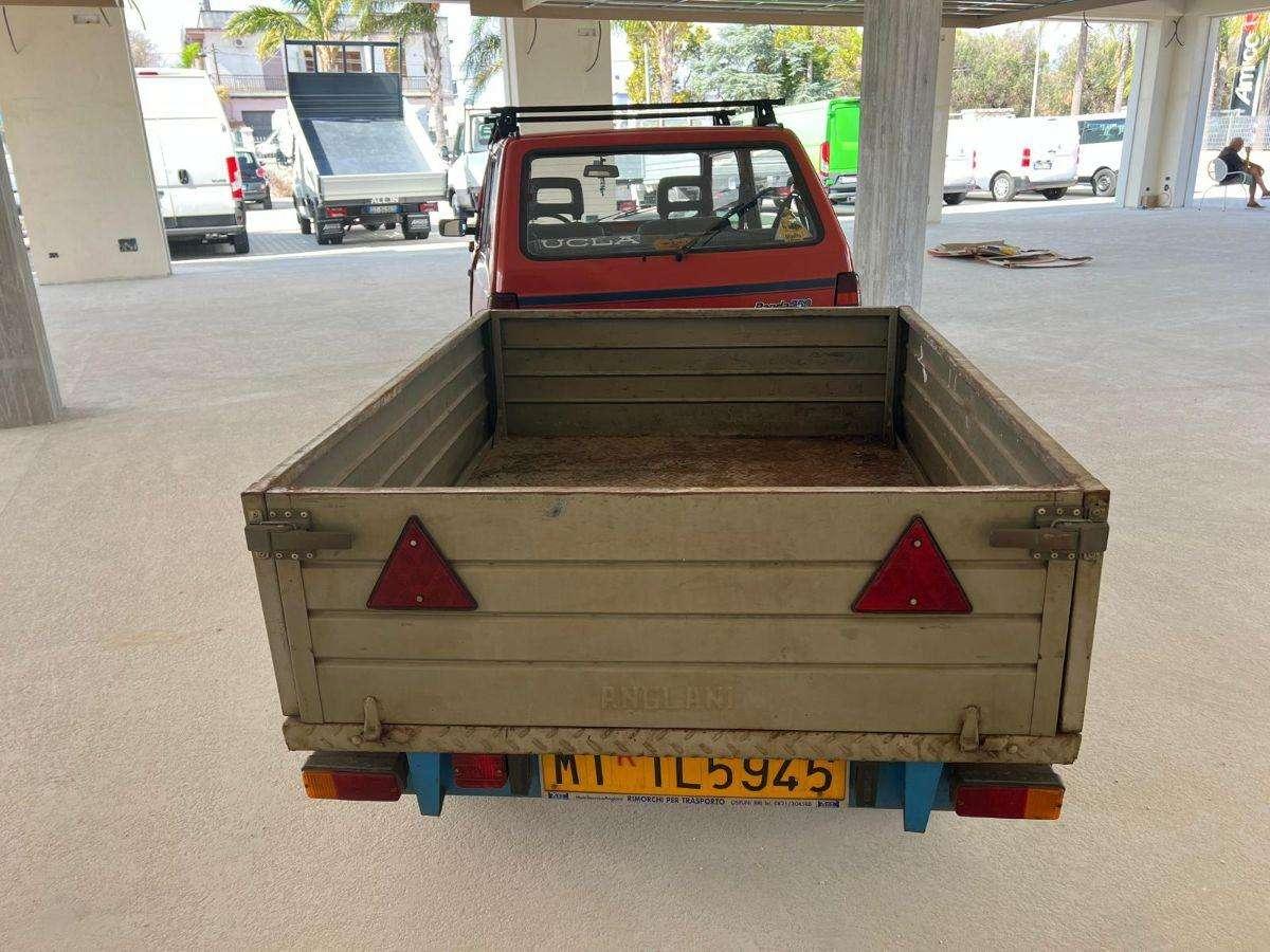 Fiat Panda 750 Young GANGIO TRAINO + CARRELLO OMOLOGATO