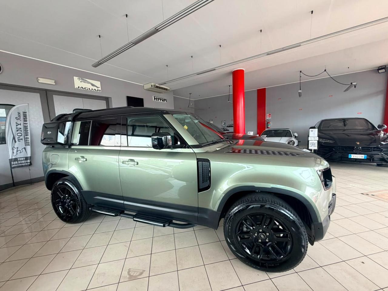 Land Rover Defender 110 3.0 DIESEL N1 AUTOCARRO + GANCIO TRAINO