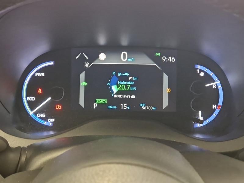 TOYOTA YARIS CROSS 1.5H HYBRID 92 CV E-CVT LOUNGE AUTO SUV