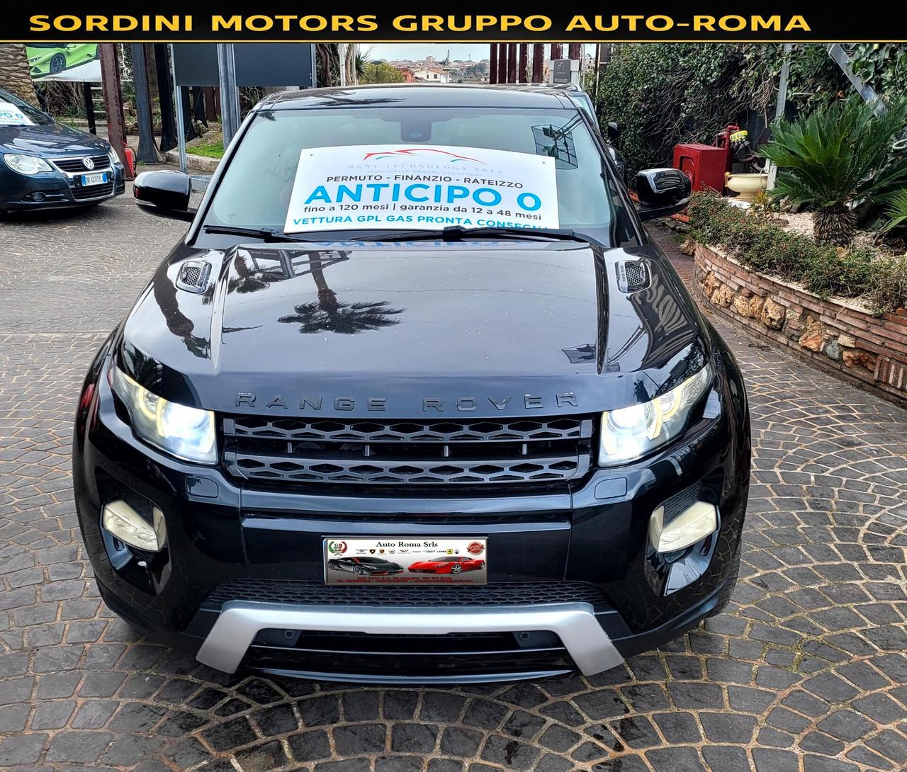 Land Rover Range Evoque 2.0 Si4 Coupé Dynamic GPL GAS