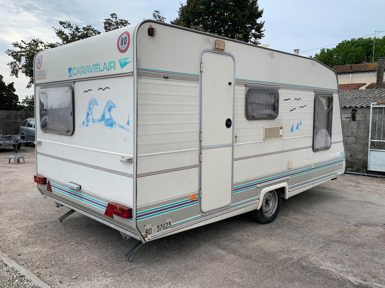Caravelair BRASILIA 450 1993 con veranda completa e portabici