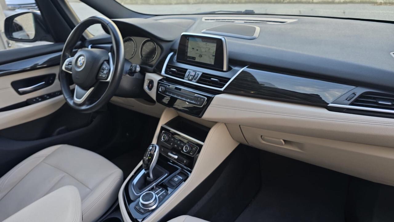 BMW 218D GRAN TOURER 2.0 LUXURY X-DRIVE 150CV - FULL LED, TETTO, PELLE, PACCHETTO LUCI