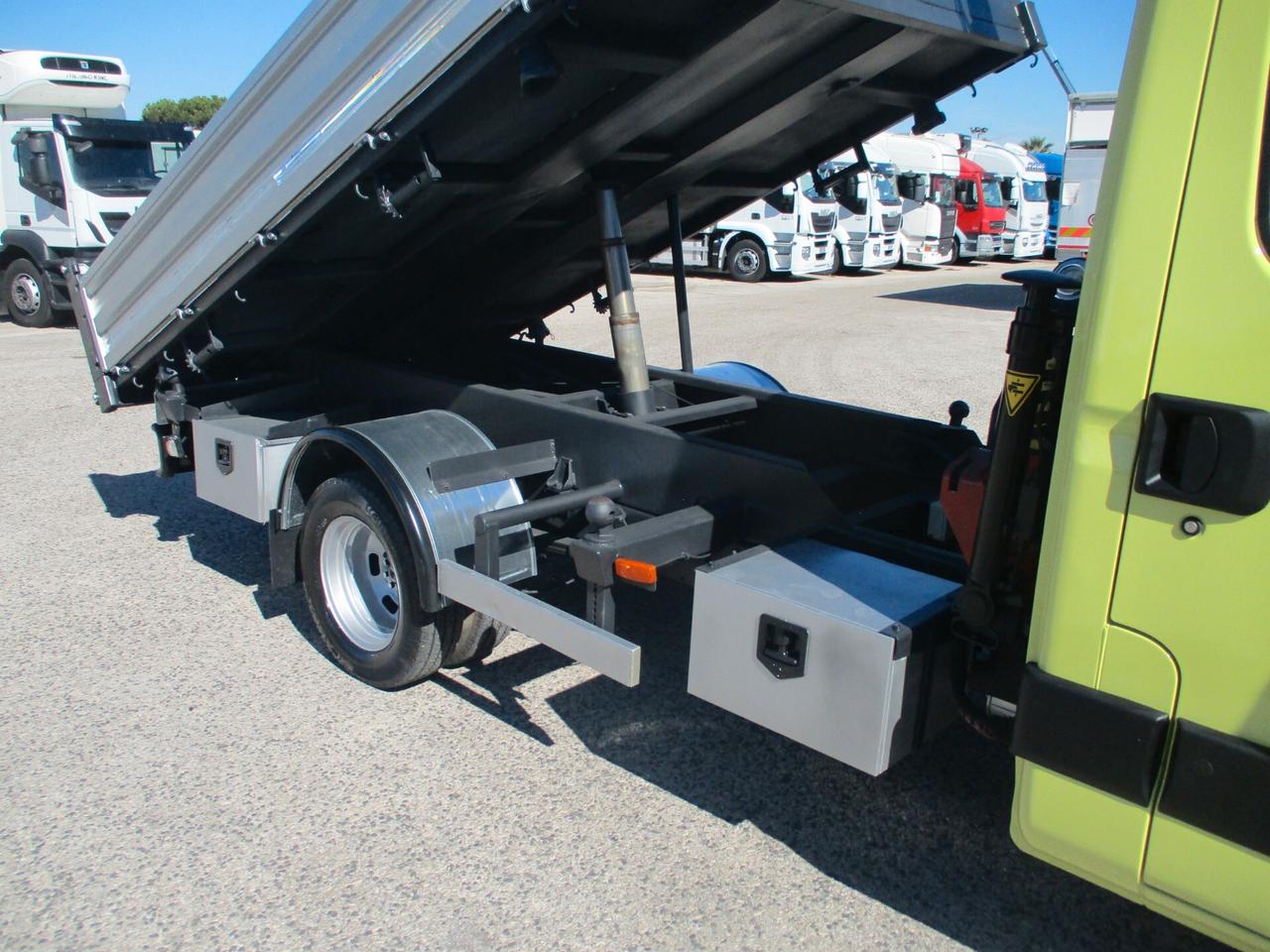 Iveco Daily 50C15 K 3000 150CV E4 GRU FASSI F28/3S+RIBALTABILE