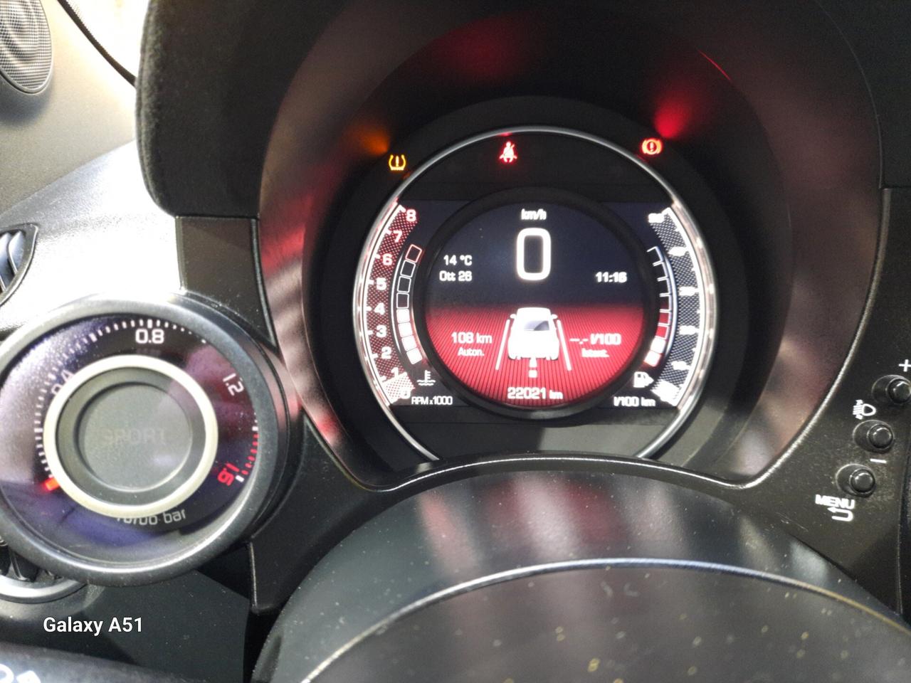 ABARTH 595 1.4 T.JET 165 CV KM 22.000 ANNO 8/2023