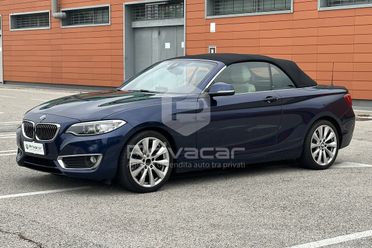 BMW 220d Cabrio Luxury