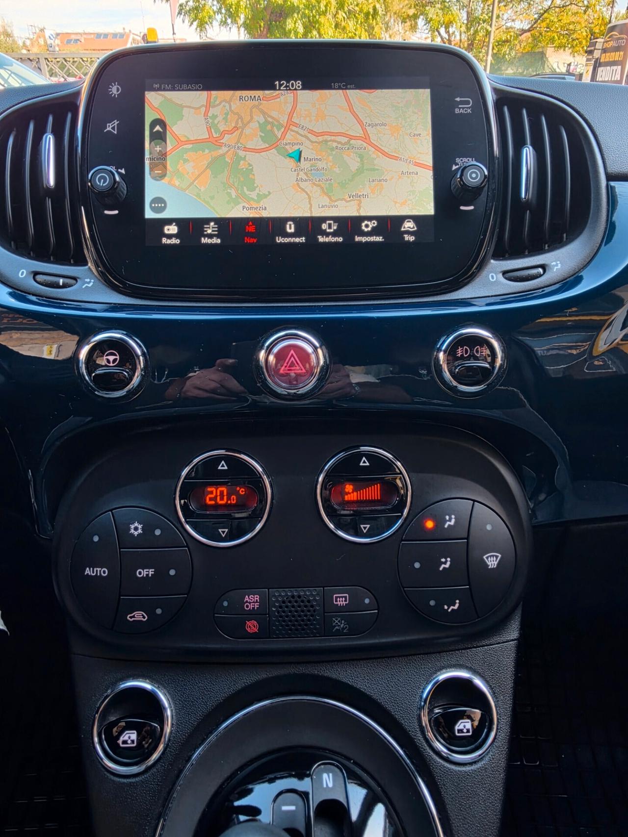 Fiat 500 1.2 Lounge CAMBIO AUTOMATICO GARANZIA 12