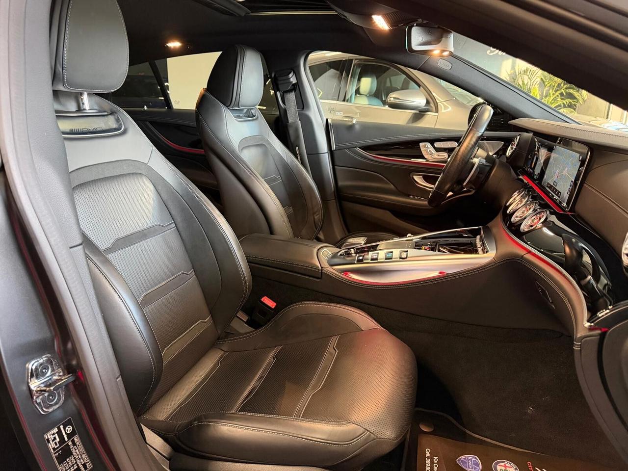 MERCEDES-BENZ GT 43 AMG COUPE' 3.0 367CV 4MATIC TETTO NAVI CAM ANNO 2022