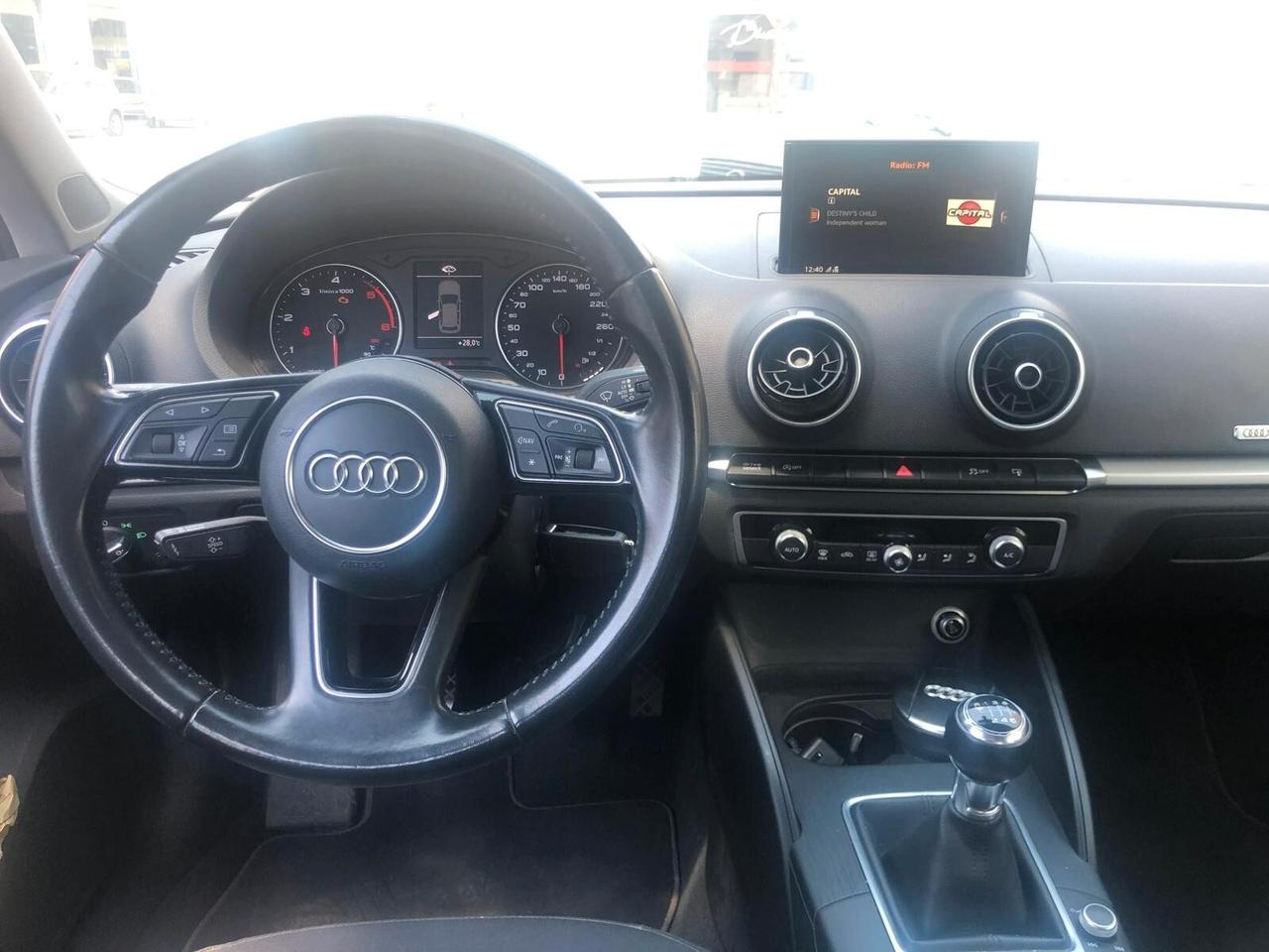 AUDI A3 1.6 TDI 110CV BUSINESS - 2017