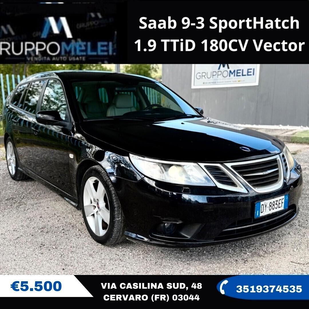 Saab 9-3 SportHatch 1.9 TTiD 180CV Vector