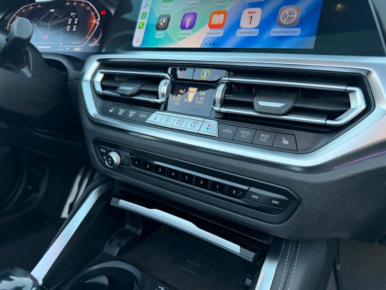 Bmw 420d 190cv 48V Cabrio Msport Led*Carplay*Pelle