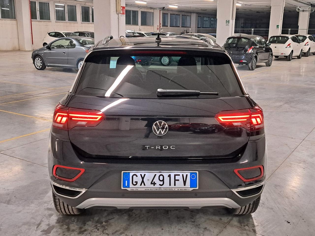 Volkswagen T-Roc 1000 TSI 116CV Style Km.0 Nero