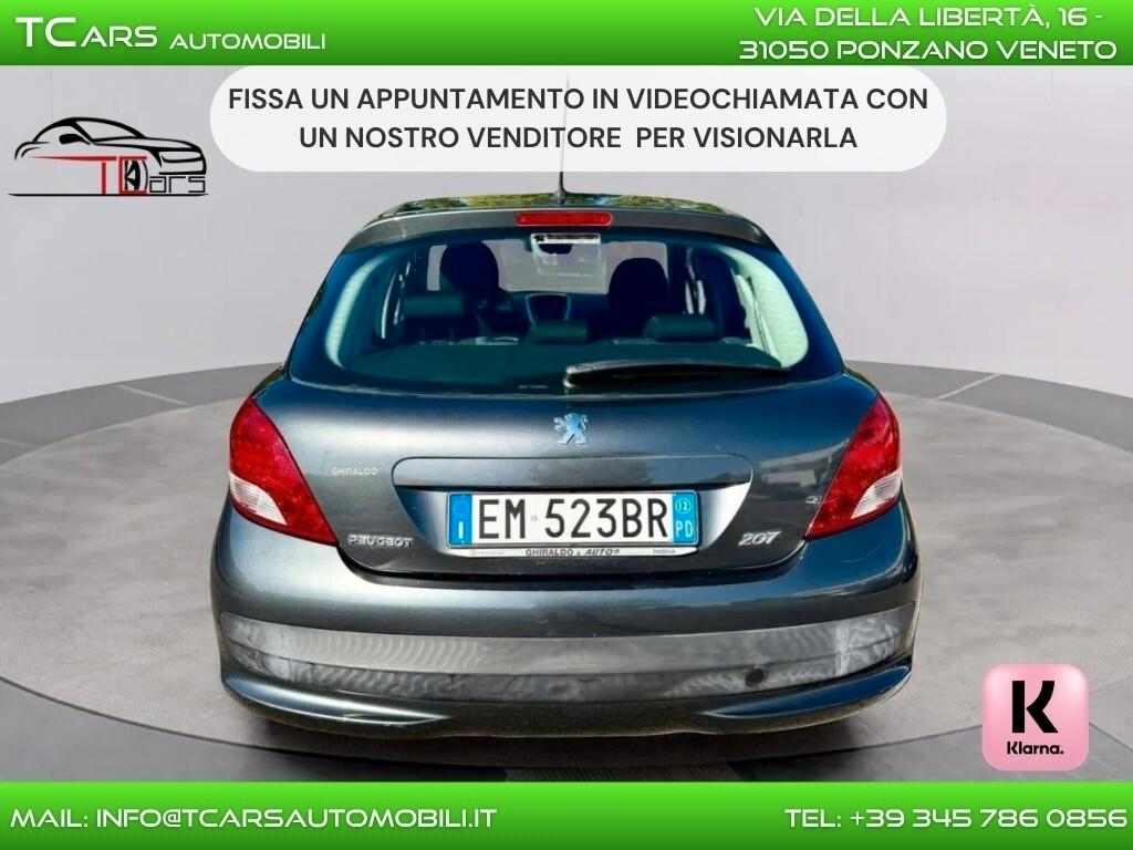 PEUGEOT 207 1.4 BENZINA - KM CERTIFICATI - 5 PORTE