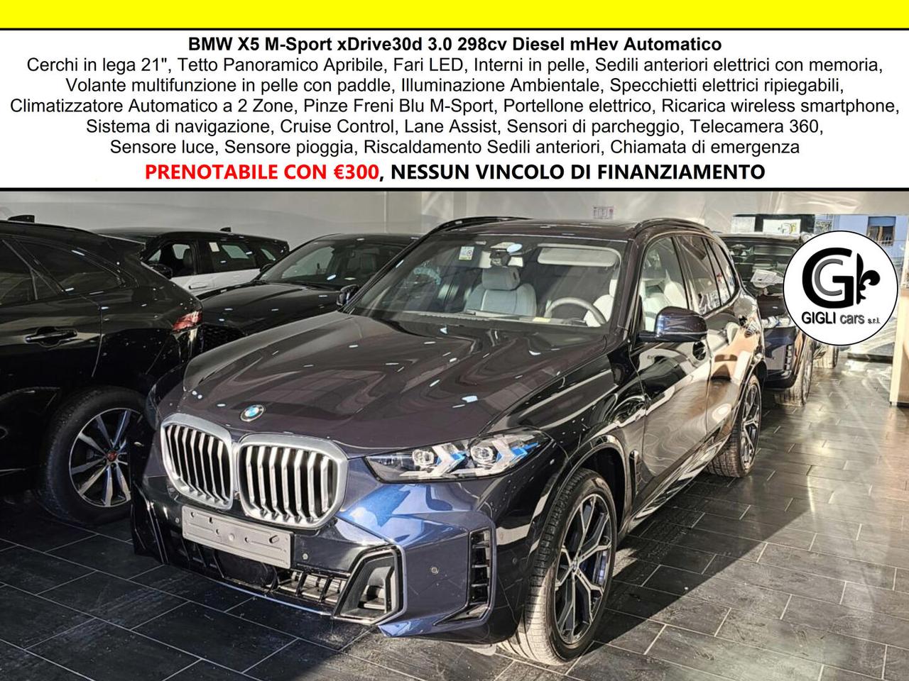BMW X5 30d xDrive M-Sport NEW MODEL C.21" Tetto Navi 360
