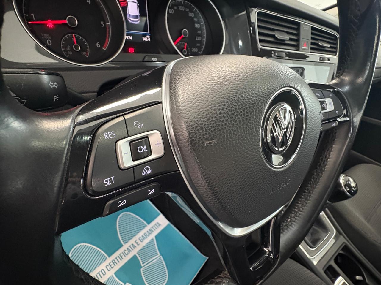 Volkswagen Golf 7+ 1.6 TDI 115 CV 2017 km 137000