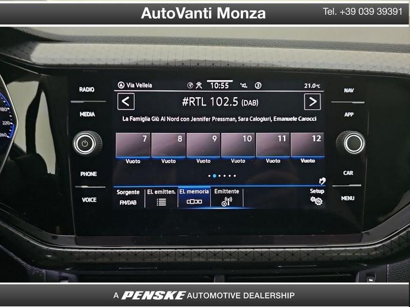 Volkswagen T-Cross 1.0 TSI 110 CV Style