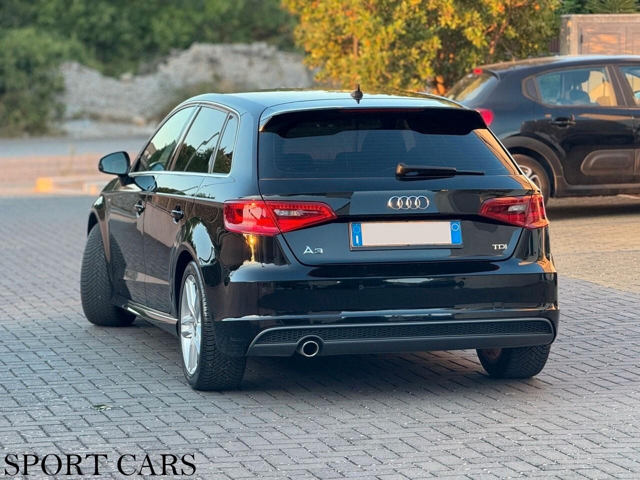 Audi A3 SPB 1.6 TDI 110 cv, S LINE, FULL