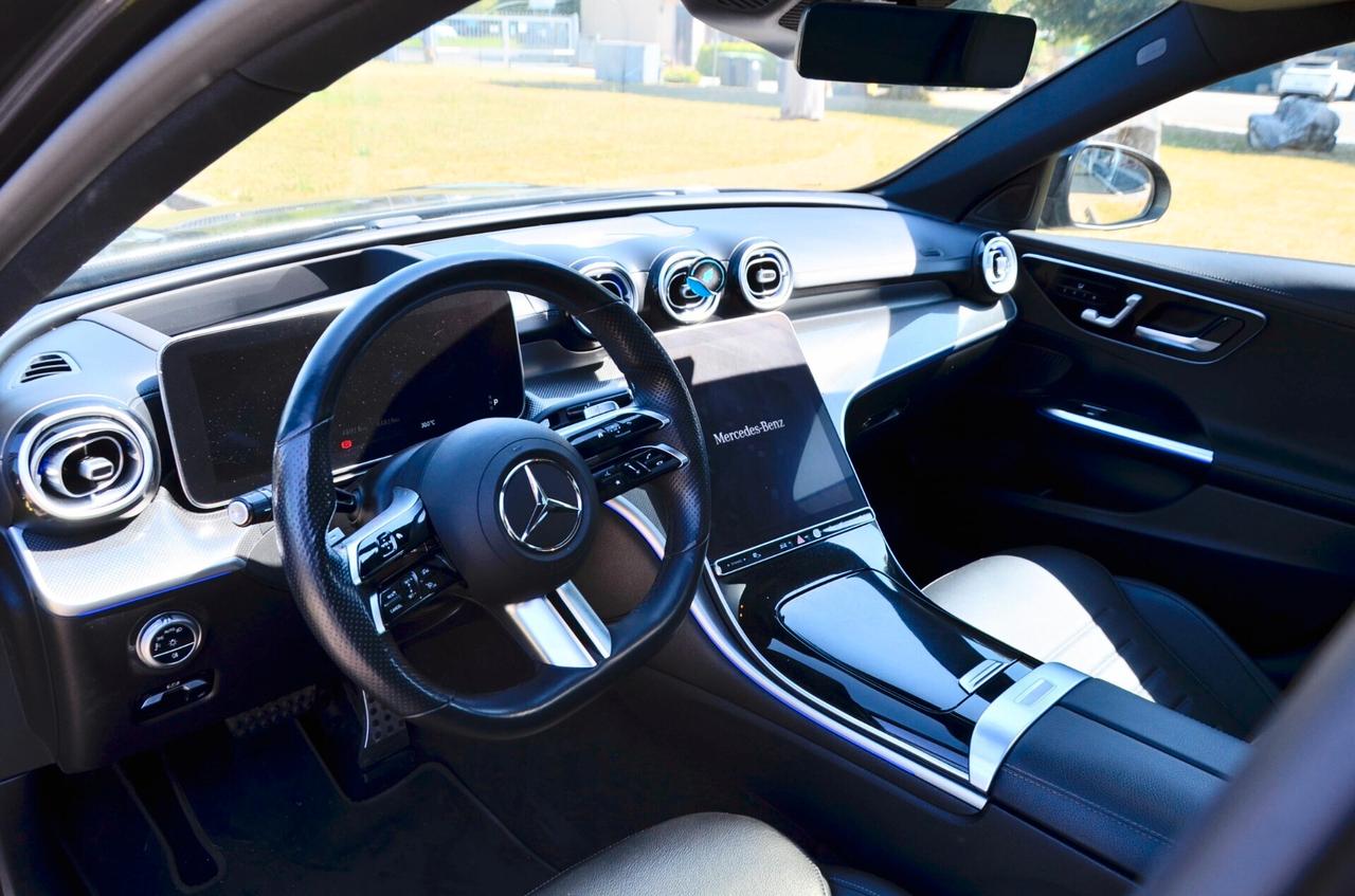 MERCEDES-BENZ C 220d MHEV PREMIUM PRO AMG LINE 200cv AUTO, UNICOPROPRIETARIO, EURO 6D, UFF ITALIANA, SERVICE UFF MERCEDES, TETTO, HI-FI BURMESTER, DIGITAL LIGHT, PERMUTE