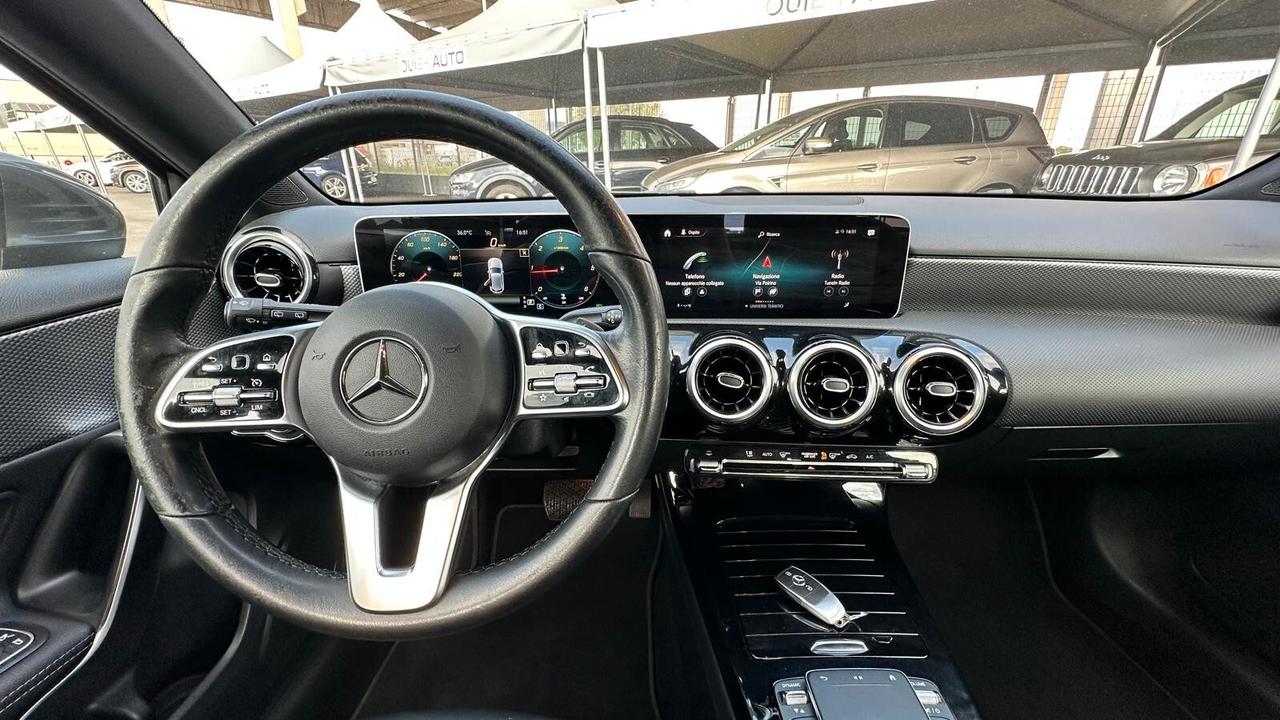 Mercedes-benz A 180 d Automatic KM CERTIFICATI/ UNICO PROPRIETARIO