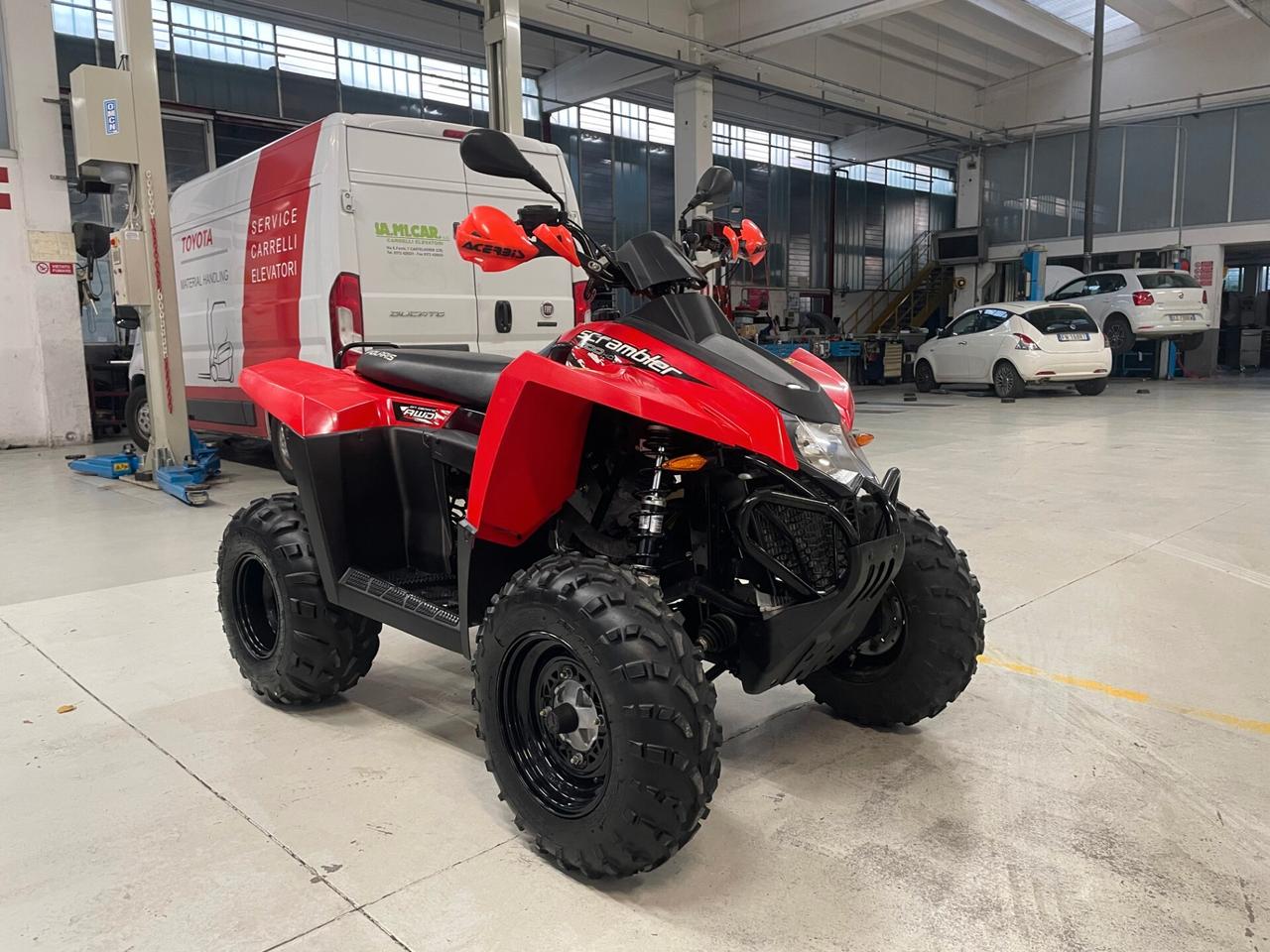 Polaris Scrambler 500 E 4x4 GUIDABILE A 16 ANNI