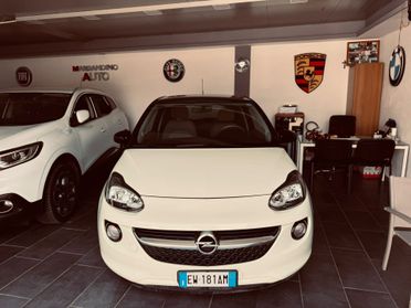 Opel Adam 1.2 70 CV White/Black Link Ottima per neo Patentati Con Tetto STellato