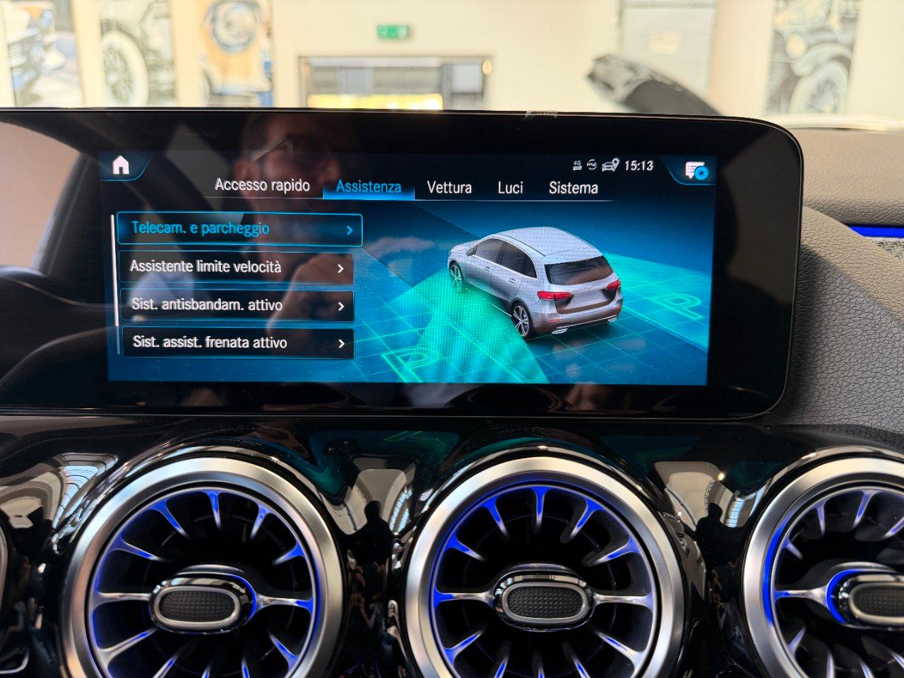 Mercedes B 200 D Premium AMG Auto-LED-18"-Camera-Carplay-Pack Luci