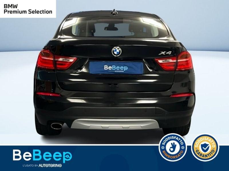 BMW X4 XDRIVE20D XLINE AUTO MY16