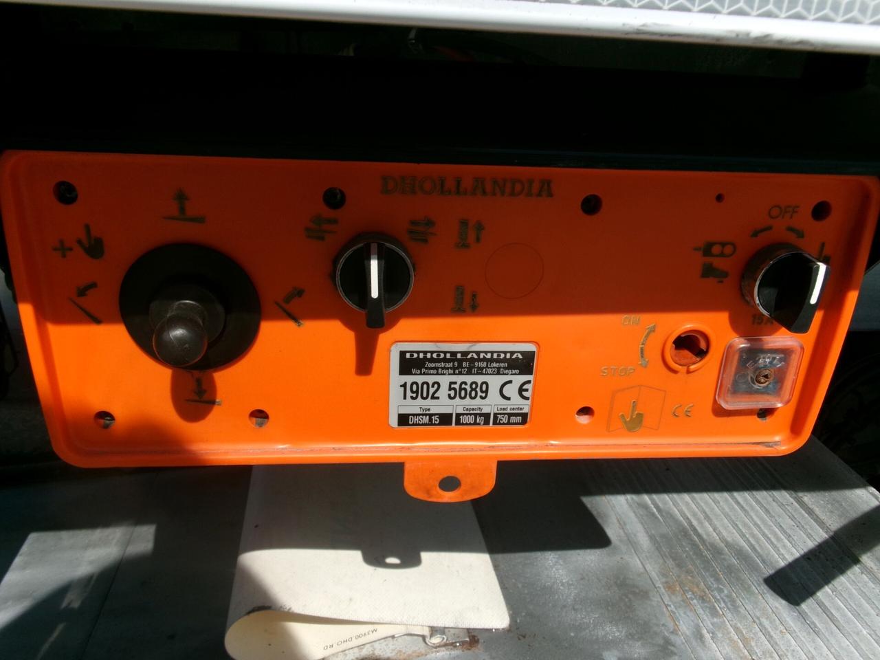 Iveco Daily 72C18 3000 180CV E6D FRIGO+PEDANA ATP FRCX 10/2028 10 PEDANE