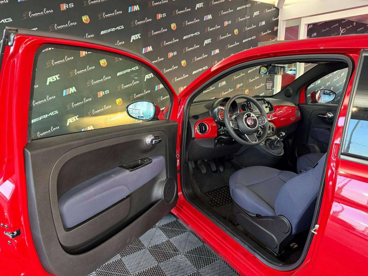 Fiat 500C 1.0 Hybrid Red