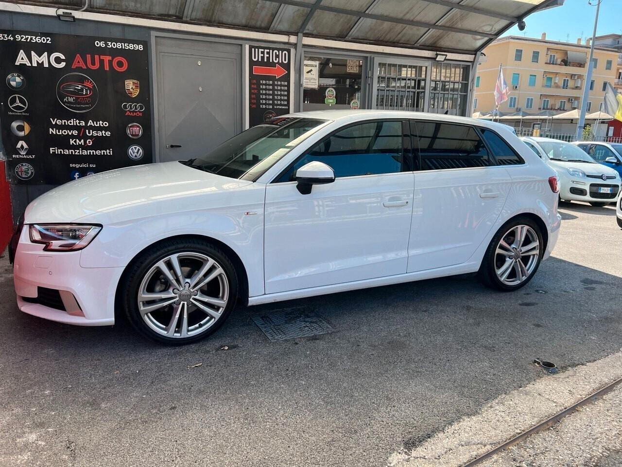 Audi A3 SPB 30 TFSI S tronic S LINE - FINANZIAMENTI - PERMUTE