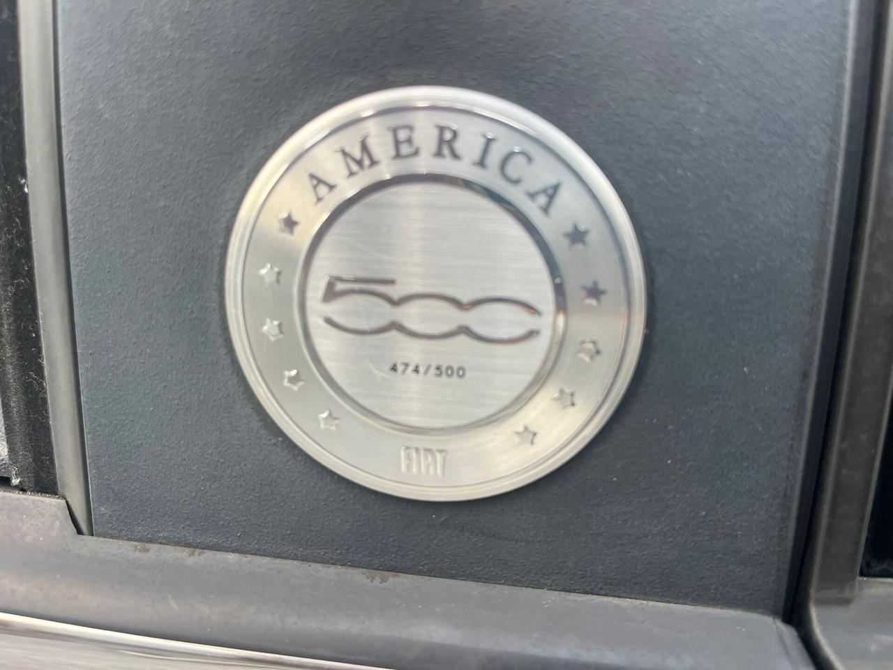 Fiat 500 1.2 benz versione america numerata