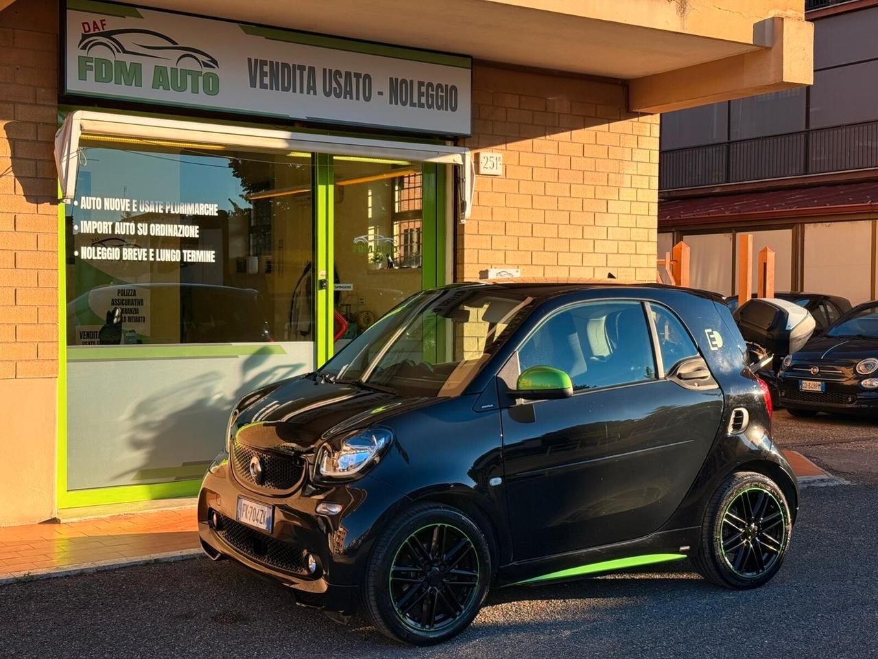 Smart ForTwo electric drive Brabus Greenflash Edition