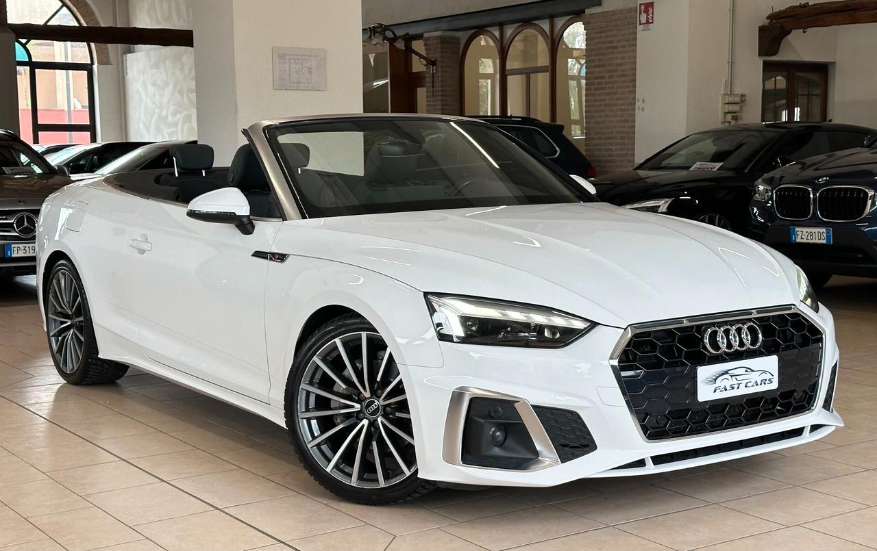 AUDI A5 CABRIO 40TDI S-LINE S-TRONIC *MASSAGGI*LUCI*CARPLAY*