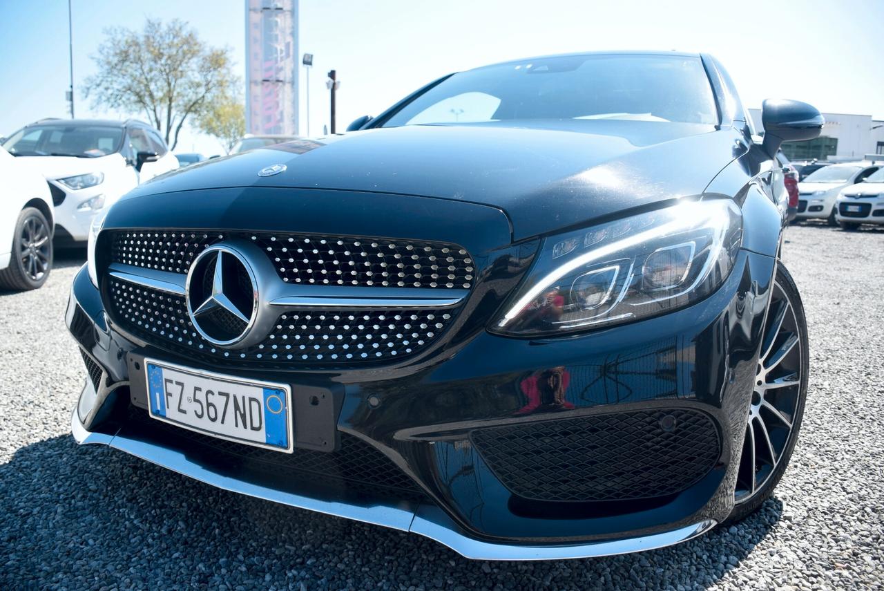 Mercedes-benz C 220 MERCEDES COUPE' AMG 220d 170CV 6M TETTO APR. - NAVI CRUISE SENSORI BT ADAS