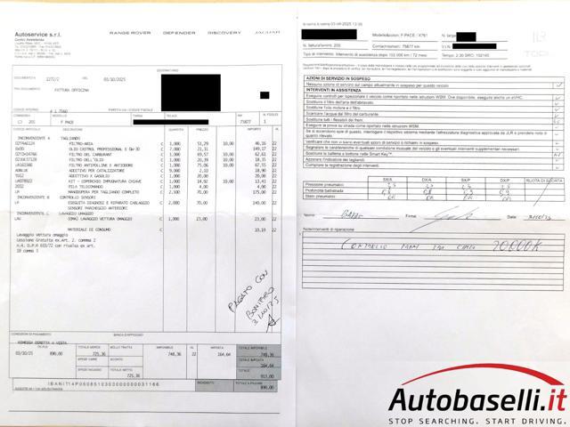 JAGUAR F-Pace 2.0D 180CV AWD AUTOMATICA PRESTIGE 'EURO 6D'