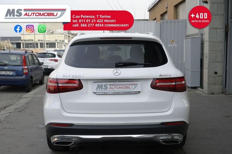 Mercedes-Benz GLC GLC 220 d 4Matic Sport Unicoproprietario