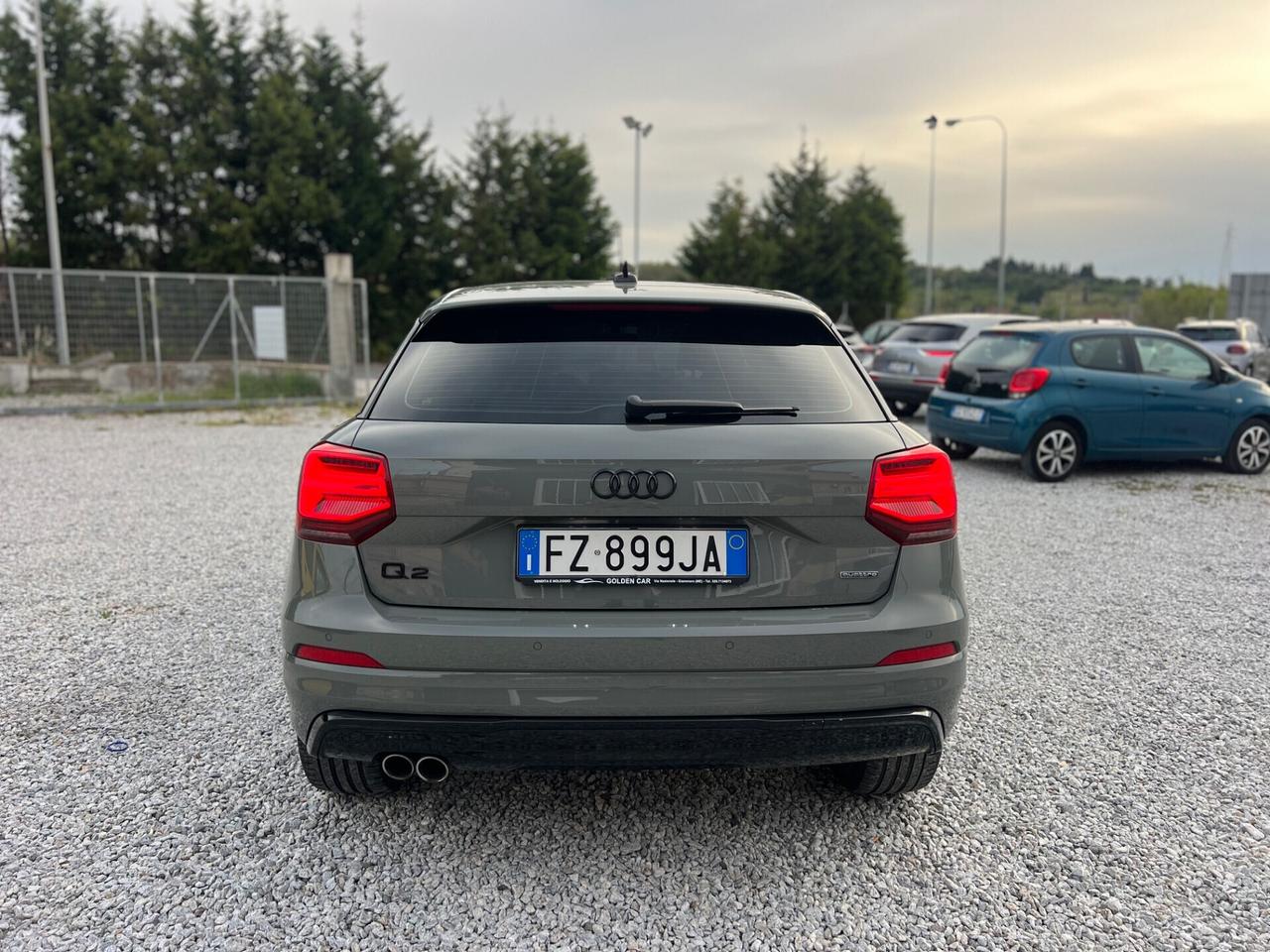 AUDI Q2 35 TDI 2.0 150 CV QUATTRO S TRONIC S LINE EDITION IDENTITY BLACK