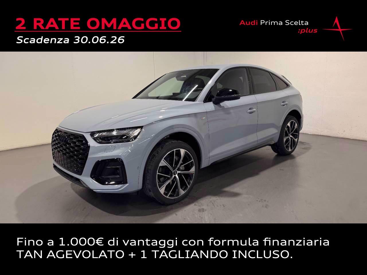 AUDI Q5 SPORTBACK 40 TDI MHEV S-TRONIC QUATTRO IDENTITY BLACK