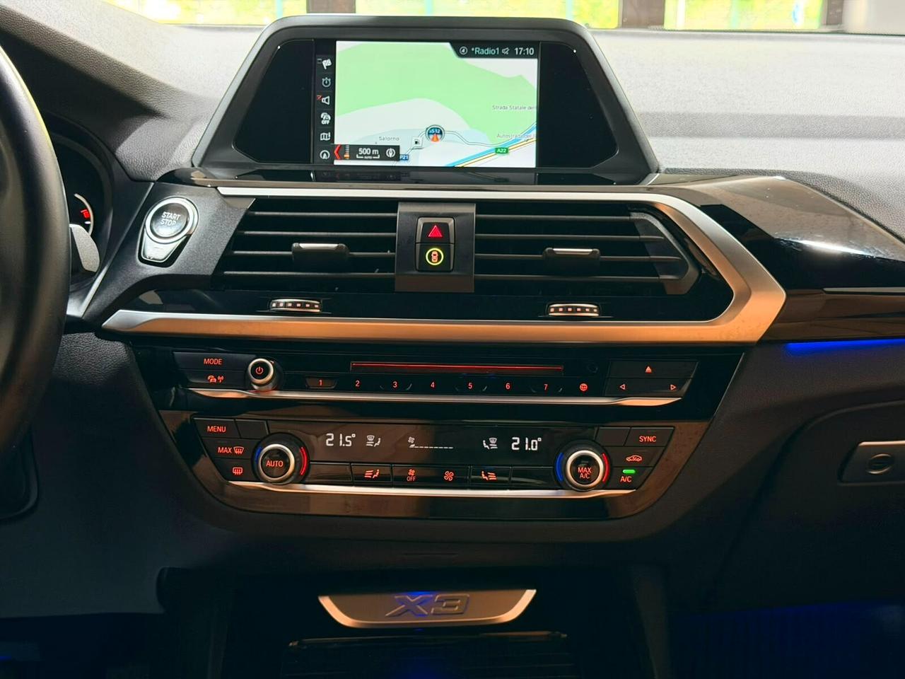 BMW X3 XDRIVE20D 190CV AUTO 99.000km 2018