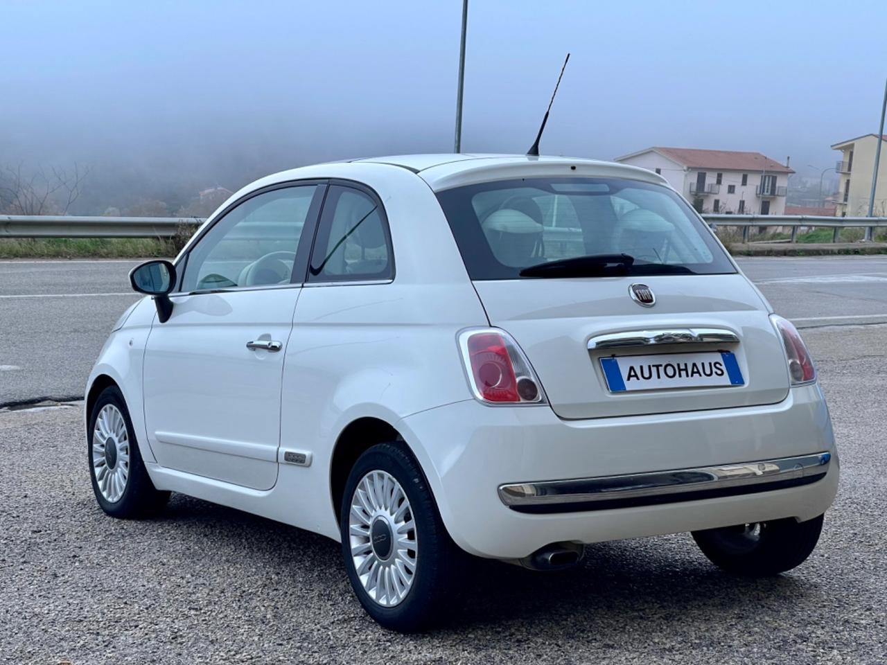 Fiat 500 1.2 Lounge 69cv 2010 TETTO PANORAMICO