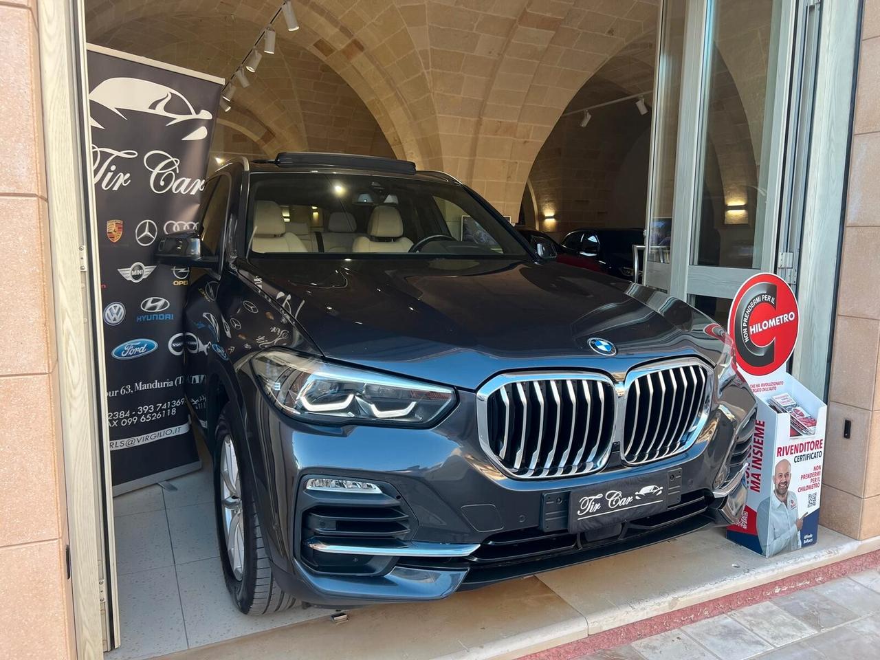 BMW X5 25D X-DRIVE 2.0 231CV TETTO PELLE NAVI CAM ANNO 2021