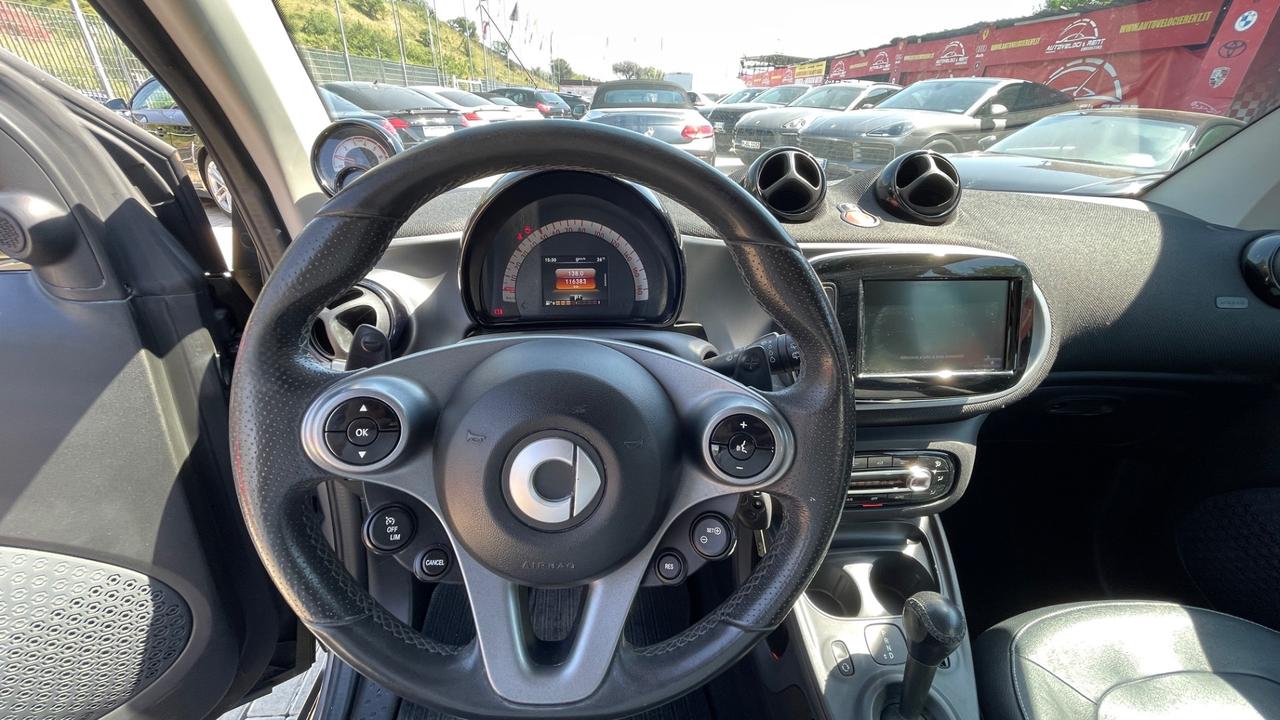 Smart ForTwo TURBO 90CV | PRIME |TELECAMERA TETTO PANORAMICO |PELLE TOTALE PRONTA CONSEGNA|