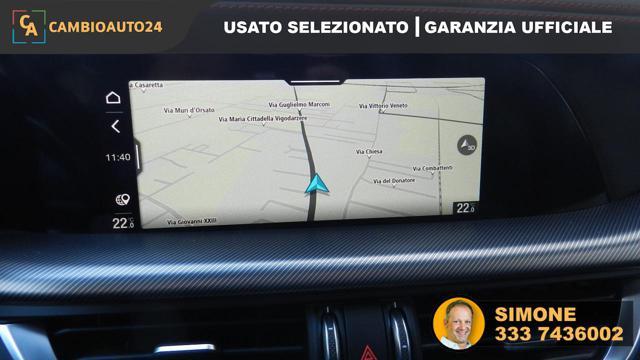 ALFA ROMEO Stelvio 2.2 Turbodiesel 210 CV AT8 Q4 Tributo Italiano