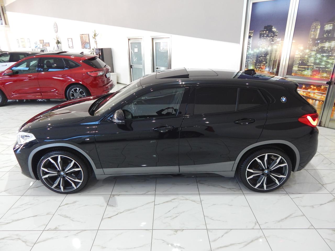 BMW X2 xdrive20d Msport X Aut. TETTO-NAVI-PELLE-PARK-LED