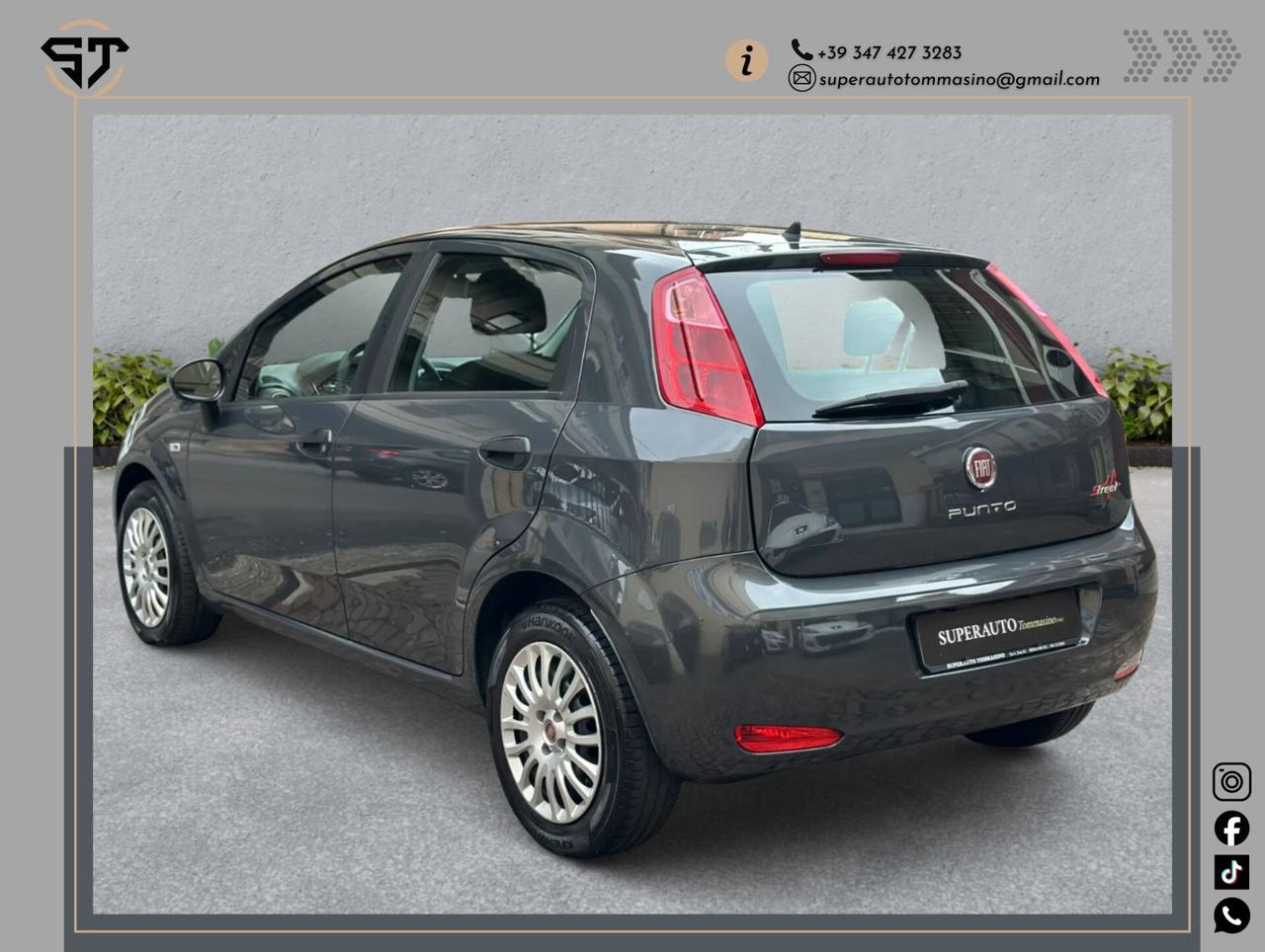Fiat Punto 1.3 MJT II 75 CV 5 porte OK neopatentati