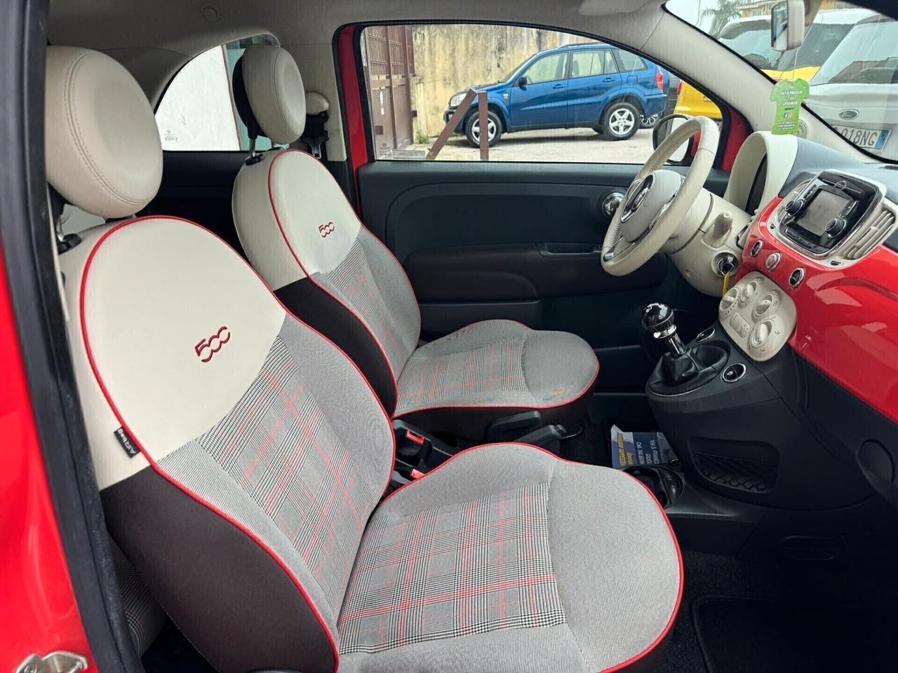 Fiat 500 1.2 GAS GPL Lounge Navi Euro6