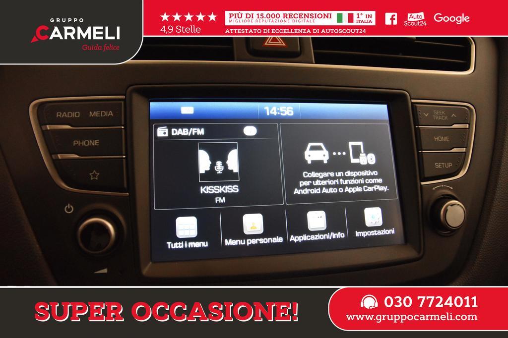 Hyundai i20 5 Porte i20 5p 1.2 mpi Connectline 75cv