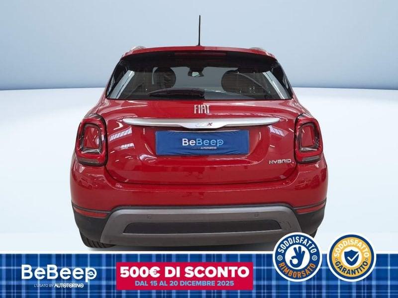FIAT 500X 1.5 T4 HYBRID (RED) 130CV DCT