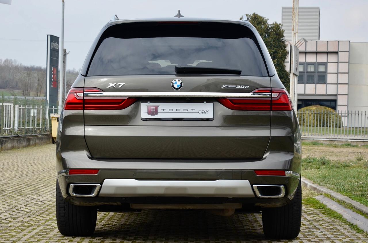 BMW X7 XDRIVE30d INDIVIDUAL COMPOSITION 265cv AUT 7 POSTI, SERVICE BMW, TETTO, HI-FI HARMAN & KARDON, FARI LASER, SOSPENSIONI, PERMUTE